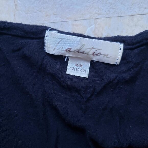M Black long sleeve shirt - Picture 2 of 3